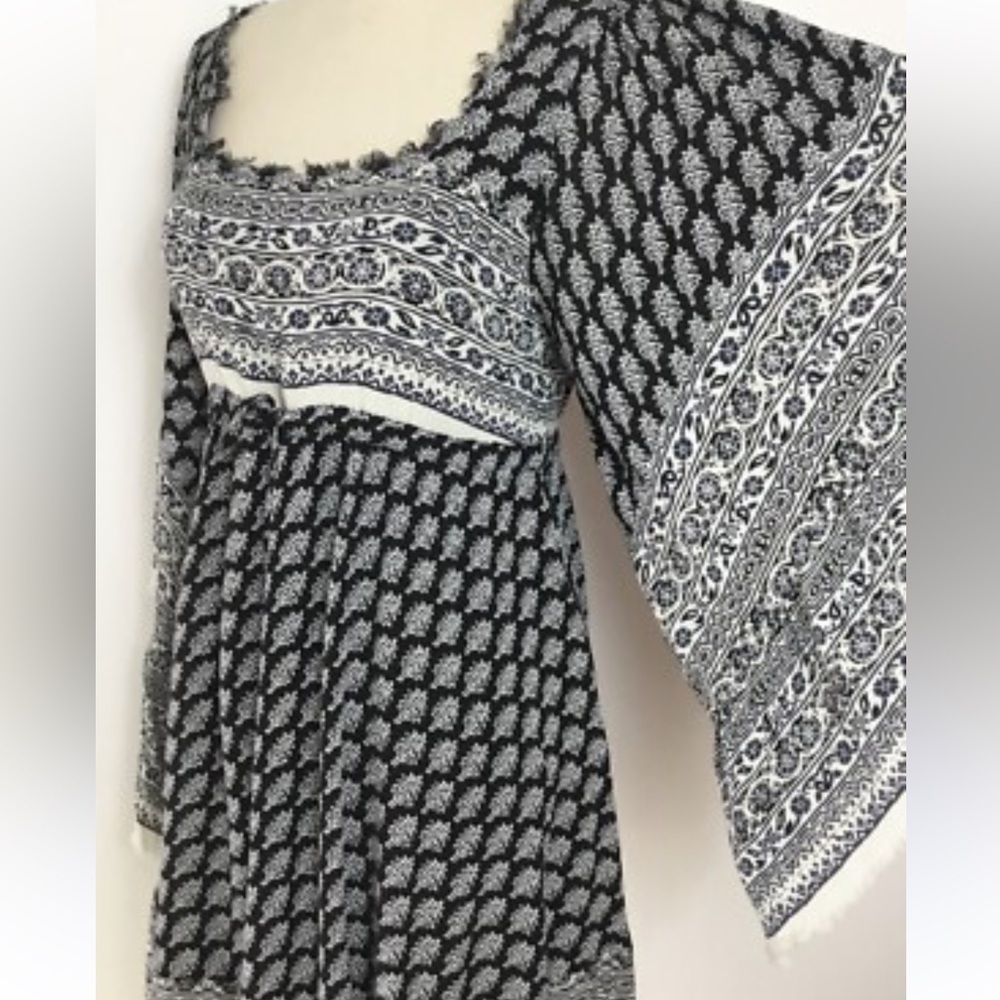 Free People Heart of Gold Boho Mini Dress - Picture 8 of 9